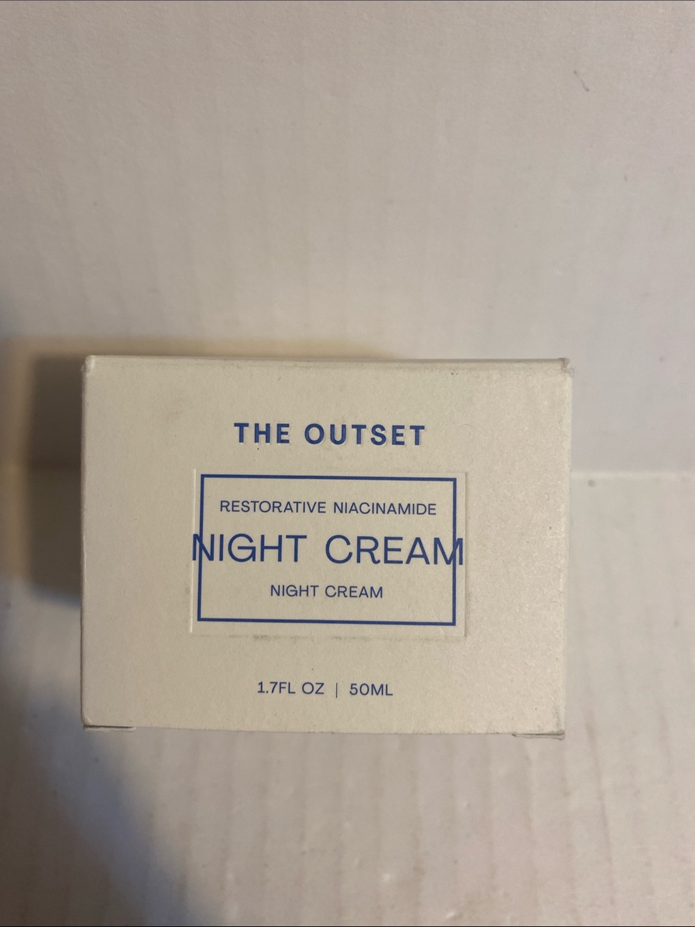 The Outset Restorative Niacinamide Night Cream — White
